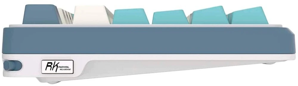 Klaviatūra Royal Kludge RK-S98 Light Cloud Klaviatūra žaidimams rusvai gelsvas switch
