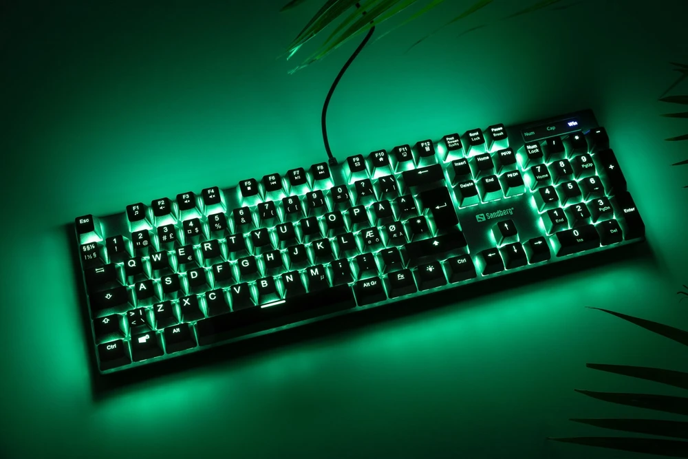 Sandberg Mechaninė Gamer Klaviatūra NORDIC