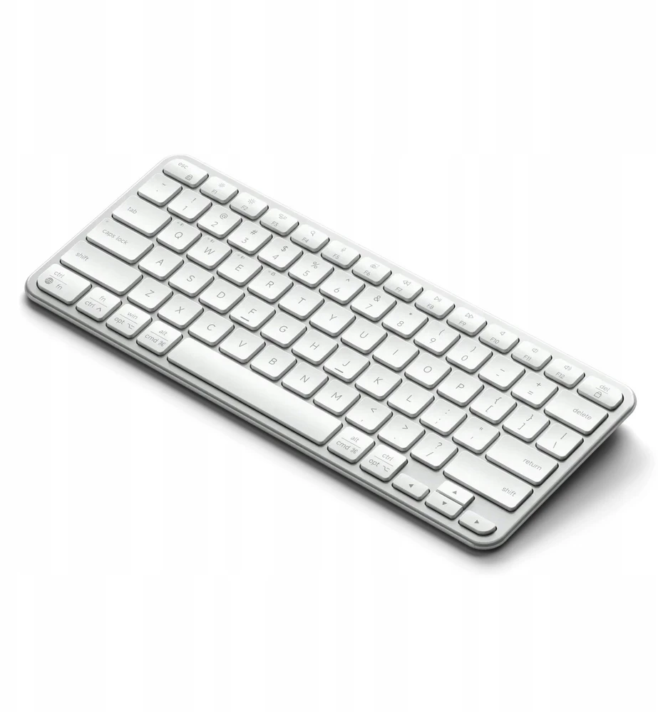 Belaidė klaviatūra QWERTY Satechi Slim EX1 Mac / PC ST-KEX1S-EN sidabrinis