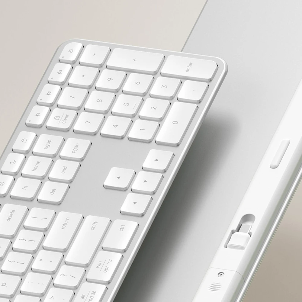 Belaidė klaviatūra QWERTY Satechi Slim EX3 Mac / PC ST-KEX3S-EN sidabrinis