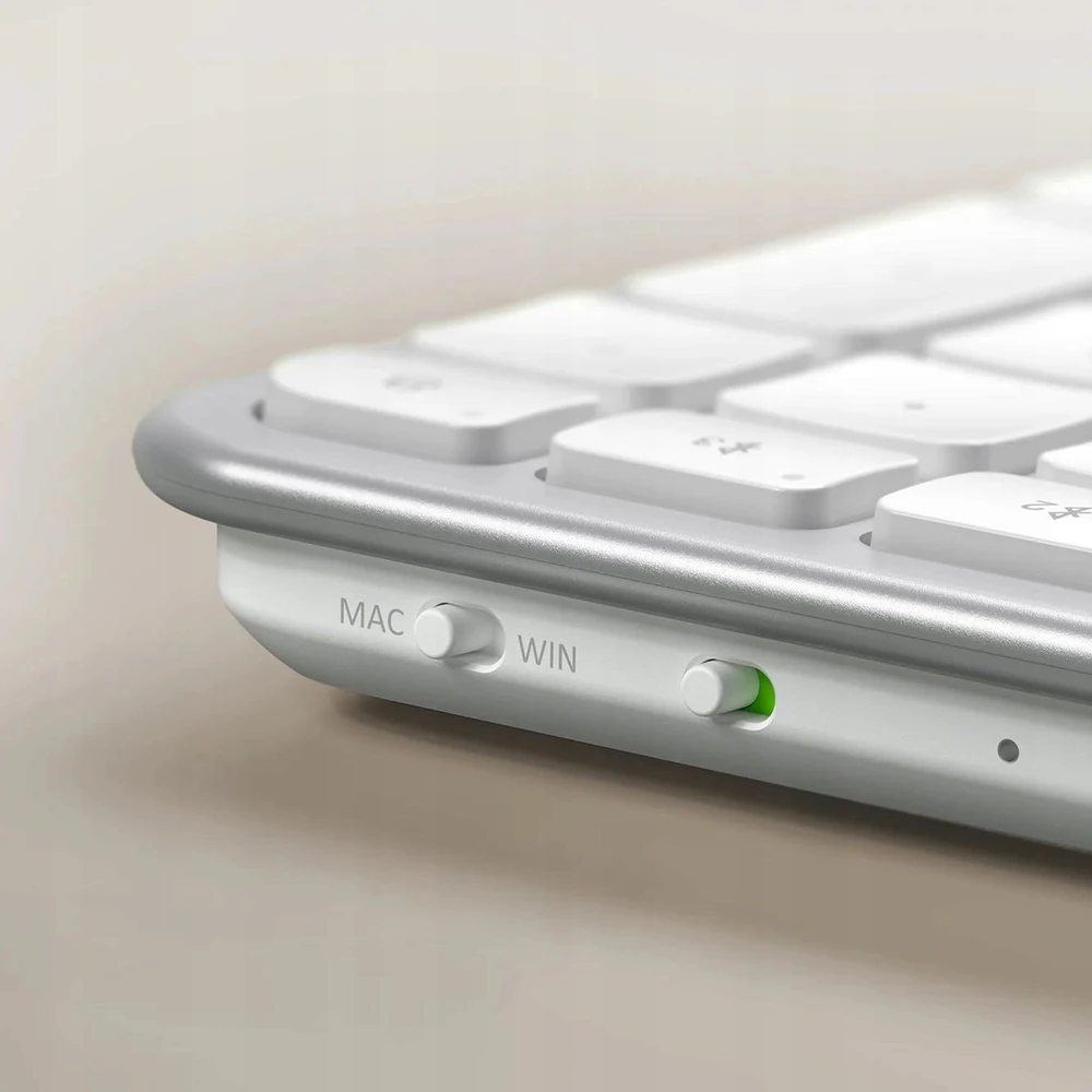 Belaidė klaviatūra QWERTY Satechi Slim EX3 Mac / PC ST-KEX3S-EN sidabrinis