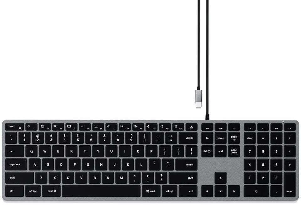 Klaviatūra Satechi Slim W3 (ST-UCSW3M-DE)