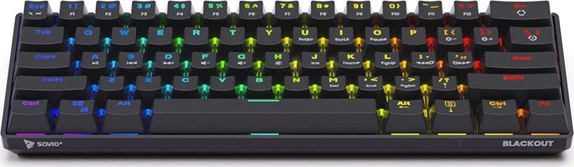 Savio Blackout Outemu Brown mechaninė klaviatūra