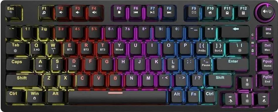 Mechaninė klaviatūra - Savio Phenix Gateron Raudona Pro