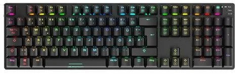 Sharkoon Klaviatūra žaidimams Skiller SGK36W juodas DE