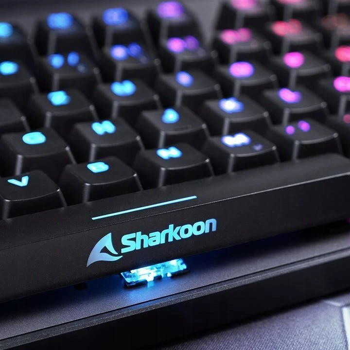 Sharkoon Klaviatūra žaidimams Skiller SGK20 juodas-raudona DE