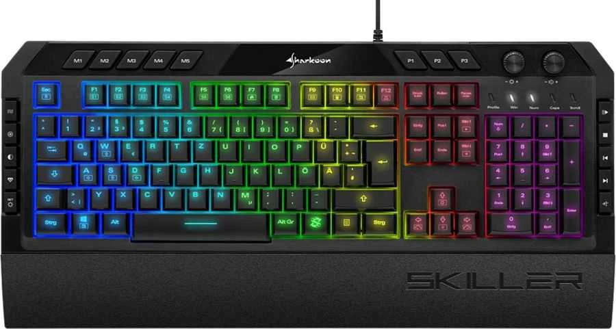 Sharkoon Klaviatūra žaidimams Skiller SGK5 juodas DE