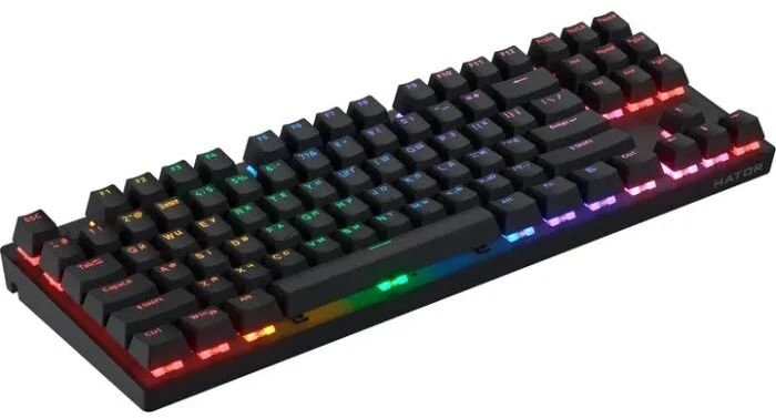 Hator Klaviatūra SilentiumPC Icefall Mecha Rainbow 87 belaidė (HTK287UA)