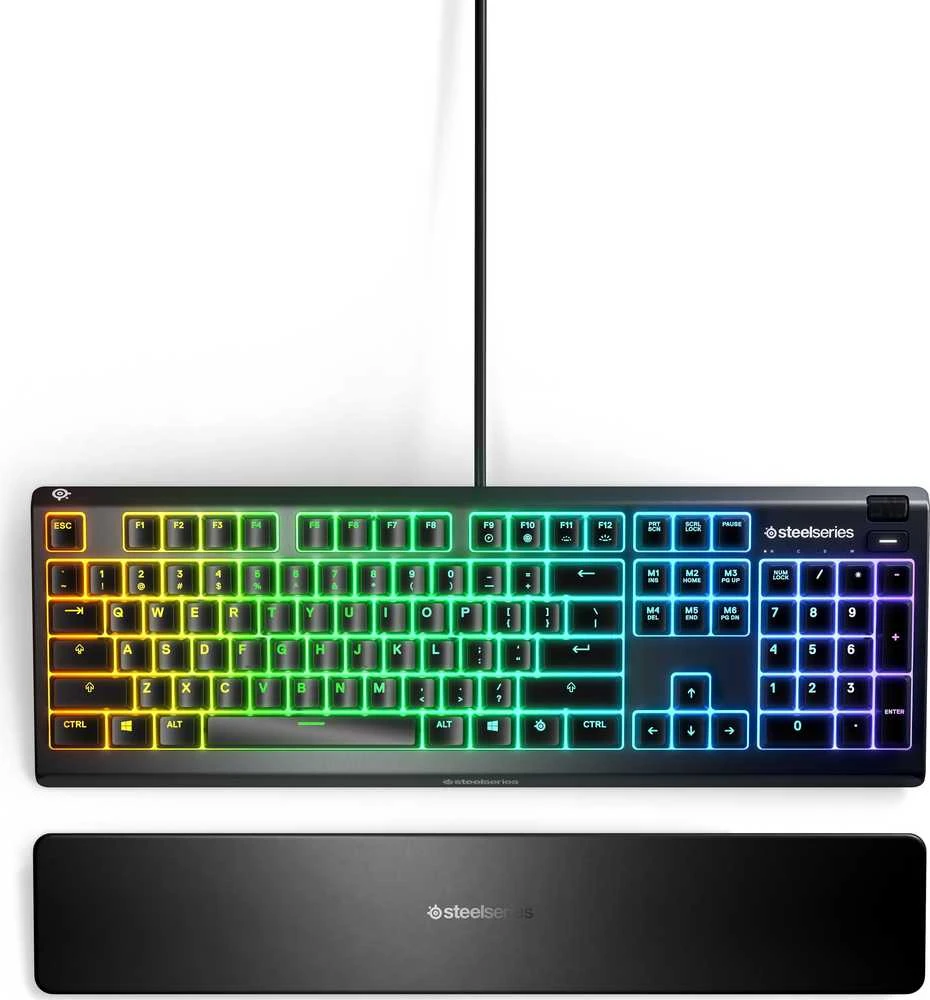 Žaidimų klaviatūra SteelSeries Apex 3, US išdėstymas