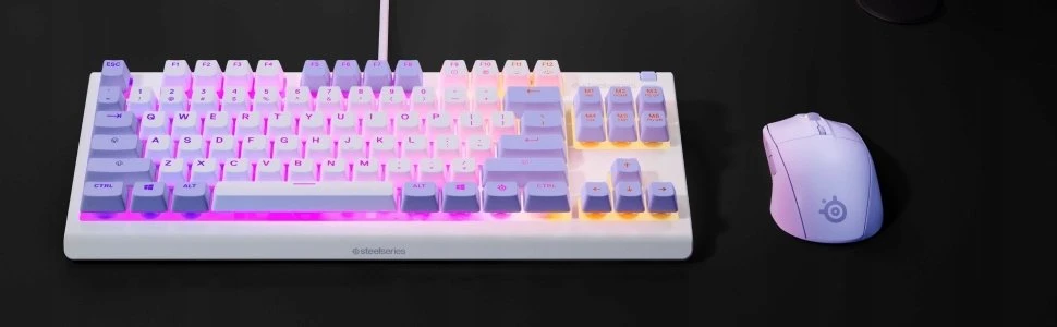Klaviatūra Steelseries Apex 3 TKL Amethyst US