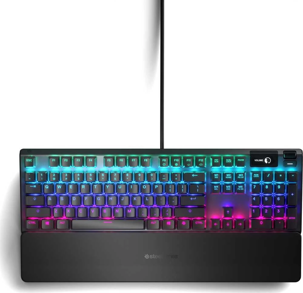 Klaviatūra SteelSeries Apex 5, US kalba, Juodos spalvos