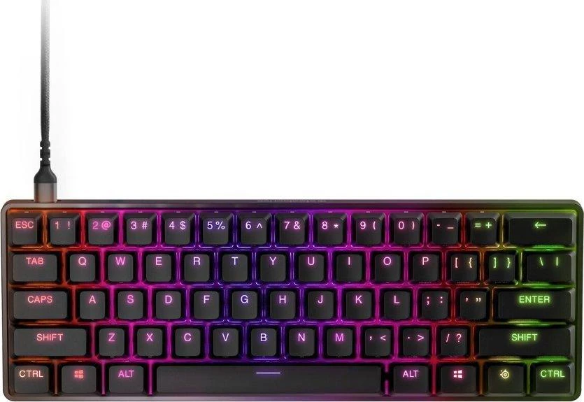Klaviatūra žaidimams SteelSeries Apex 9 Mini, US kalba, Juodos spalvos