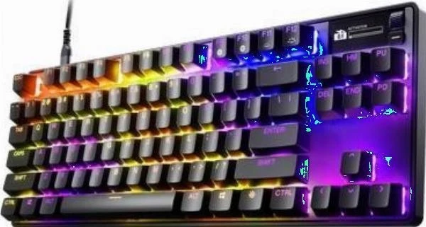 SteelSeries Apex Pro TKL Gen 3 | Klaviatūra žaidimams | su laidu | US | Juodas | USB-C | OmniPoint 3.0 Adjustable HyperMagnetic Switches