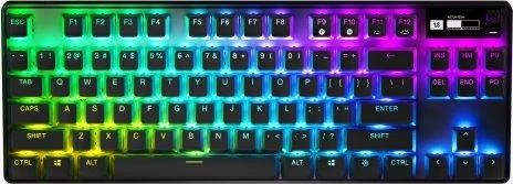Belaidė žaidimų klaviatūra SteelSeries Apex Pro TKL 2023, su RGB LED pašvietimu, US išdėstymas (64865)