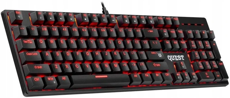 Defender Quest GK-596 RGB mechaninė klaviatūra žaidimams 45597