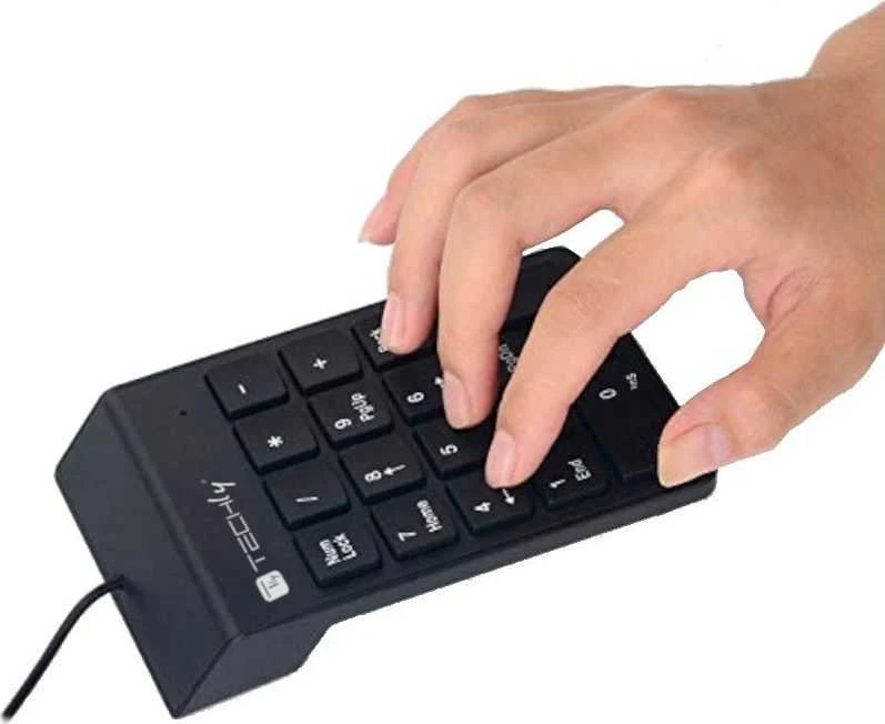 TECHLY Mini Skaičių klaviatūra with USB Cable and 18 Keys