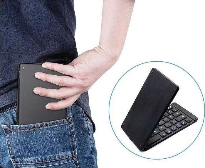 TECHLY USB Bluetooth Foldable Klaviatūra for Planšetė and Išmanusis telefonas
