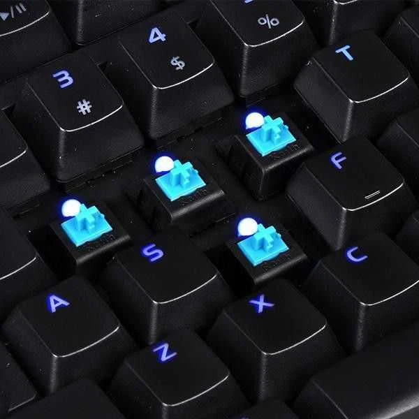 Klaviatūra Thermaltake eSports Poseidon ZX Tt eSPORTS (KB-PZX-KLBLUS-01)