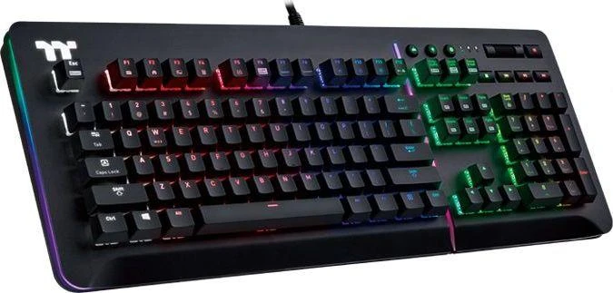 Klaviatūra Thermaltake Level 20 RGB Juodas Cherry MX Sidabrinis