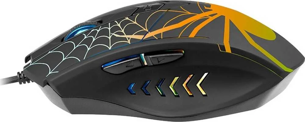 Pelė Myszka žaidimams Tracer GameZone Juodas Widow su laidu 1600 dpi optinė juoda