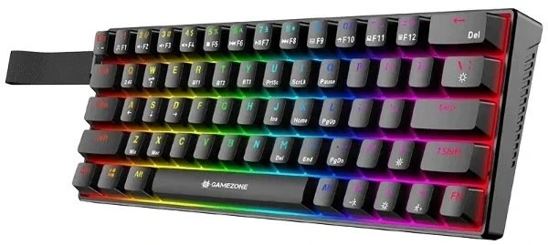 Klaviatūra mechaninė Tracer GAMEZONE SIGMA 63 RF (2.4+BT) Juodas