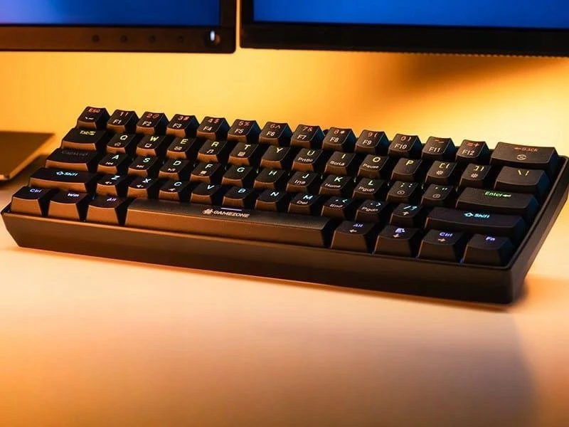 Klaviatūra žaidimams Tracer GameZone Claws 61 su laidu mechaninė su pašvietimu juoda