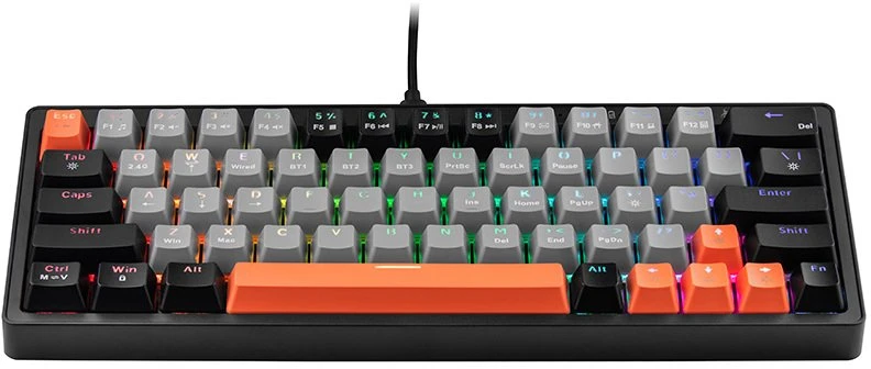 Magnetinė klaviatūra TRACER GAMEZONE MAGNET 68 RGB USB