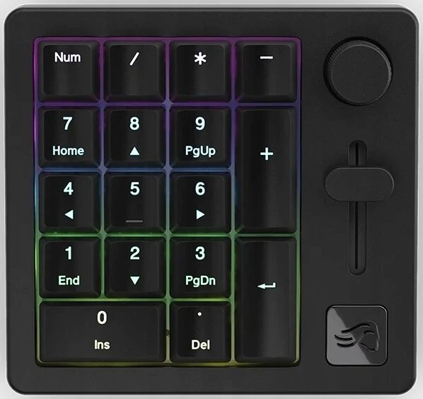 Klaviatūra Triton Glorious GMMK Wireless Numpad Slider - Juodas Slate