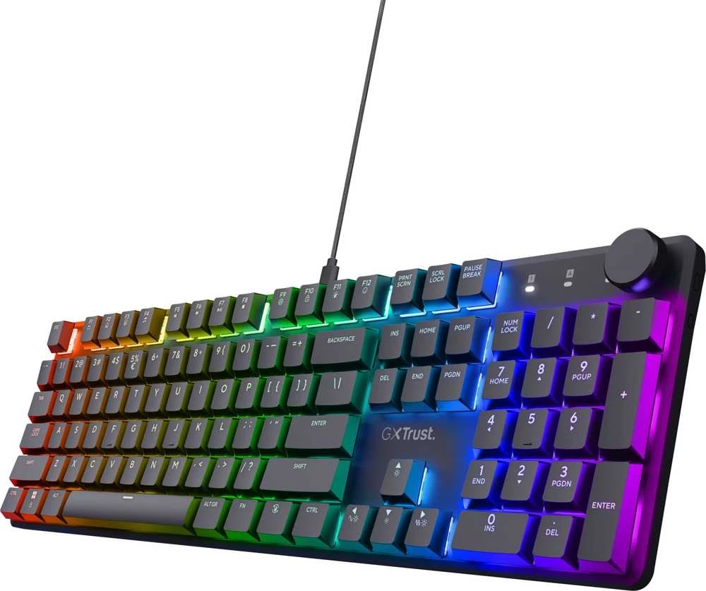 TRUST GXT 866 TORIX RGB mechaninė klaviatūra