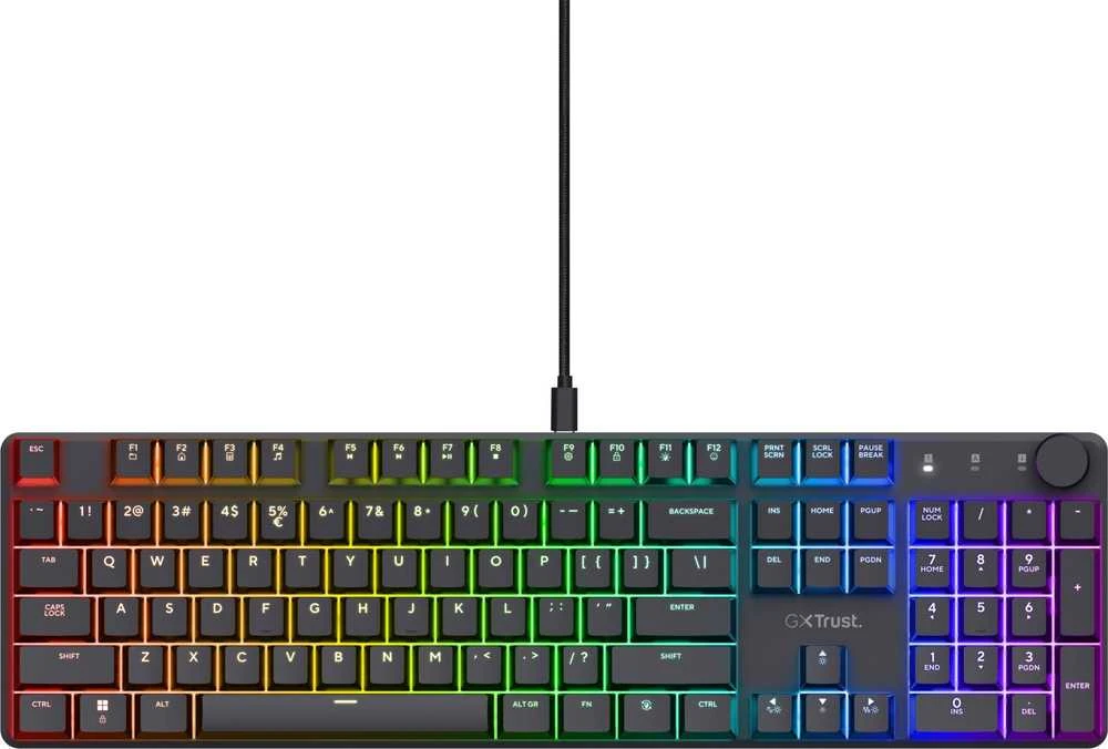 TRUST GXT 866 TORIX RGB mechaninė klaviatūra