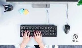 Trust TK-150 klaviatūra Universal USB QWERTY Juodas
