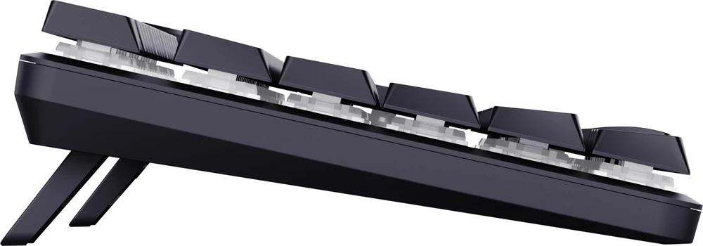 TRUST GXT 868 Torix Premium belaidė mechaninė žaidimų klaviatūra juoda