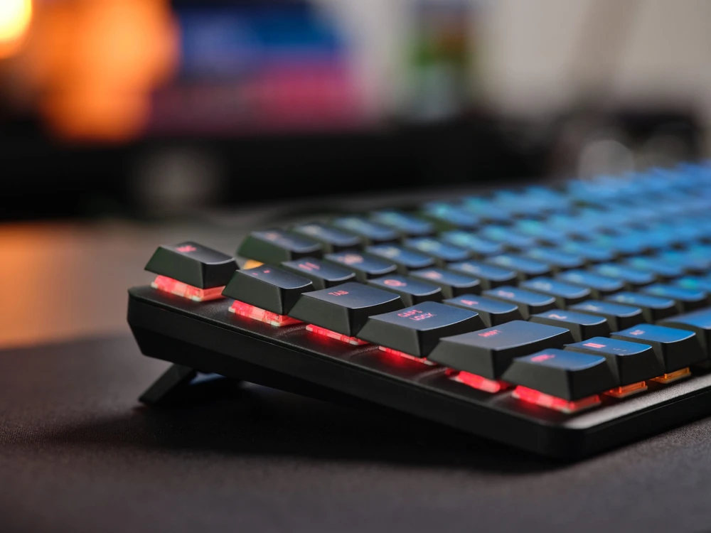 TRUST GXT 868 Torix Premium belaidė mechaninė žaidimų klaviatūra juoda