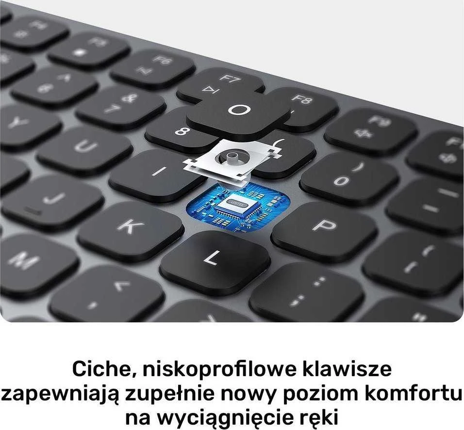 UNITEK D1092A HUB su klaviatūra 9in1 USB-C HDMI 4K PD 100W