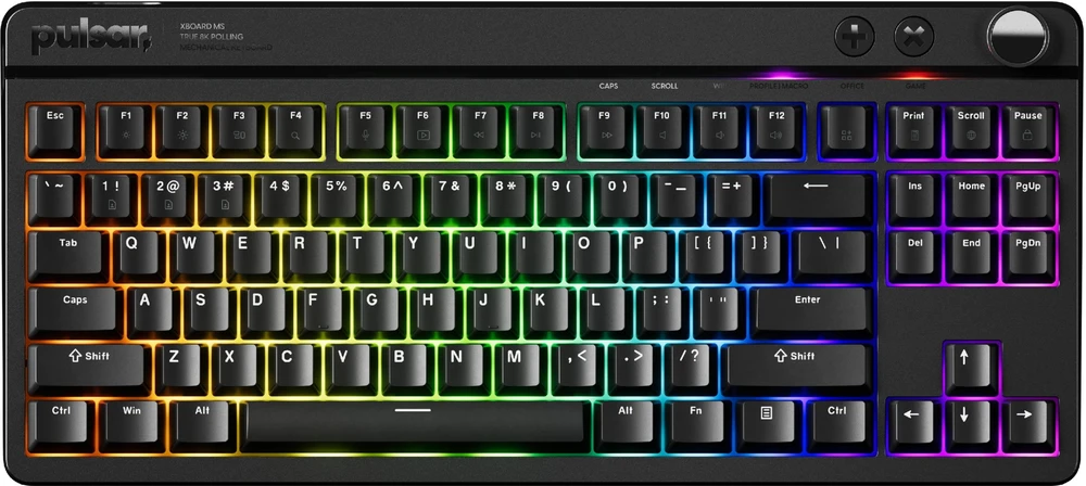 Pulsar Xboard MS TKL Klaviatūra ANSI - Juodas