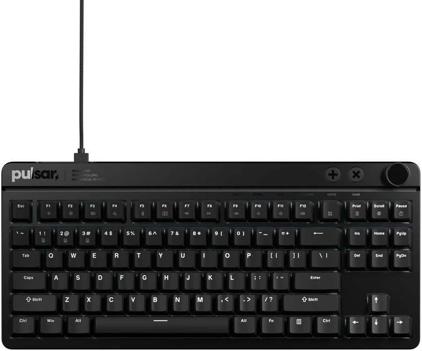 Pulsar Xboard MS TKL Klaviatūra ANSI - Juodas