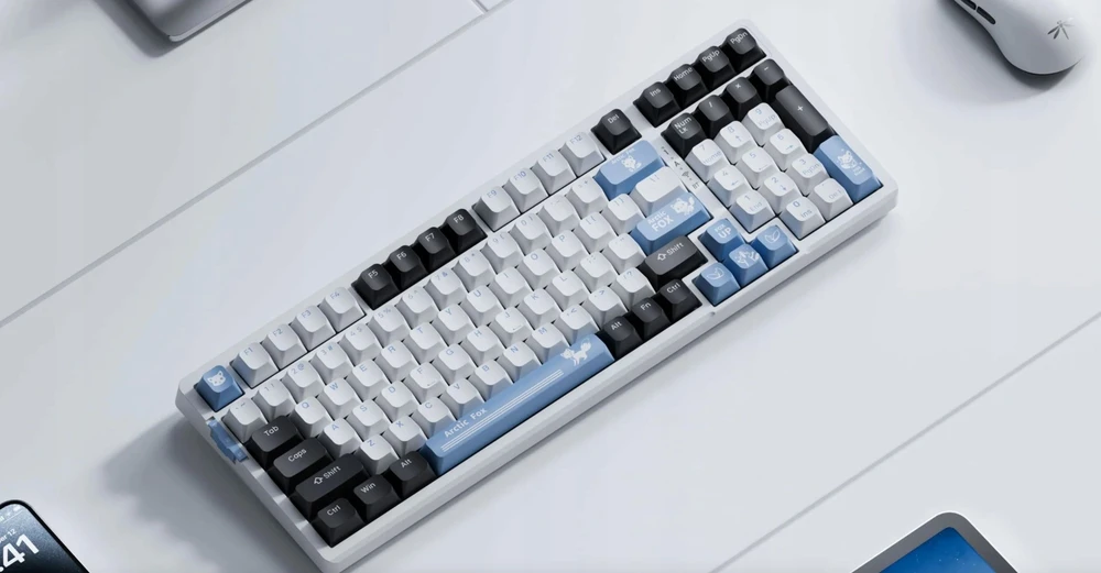 Klaviatūra VGN V98 Pro V3 Arctic Fox Switch (84716040)