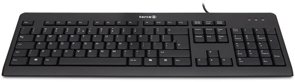 Klaviatūra Wortmann AG TERRA 1500 su laidu US/EU (2810745)