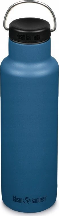 Klean Kanteen Kanteen Classic siauras (mit. kilpinis dangtelis), 532 ml / 18oz, tikroji žalsva