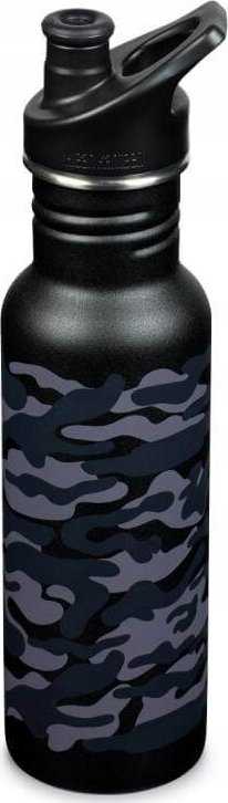 Klean Kanteen Kanteen Classic siauras (sportinis kepuraitė), 532ml/18oz, Juodas Camo