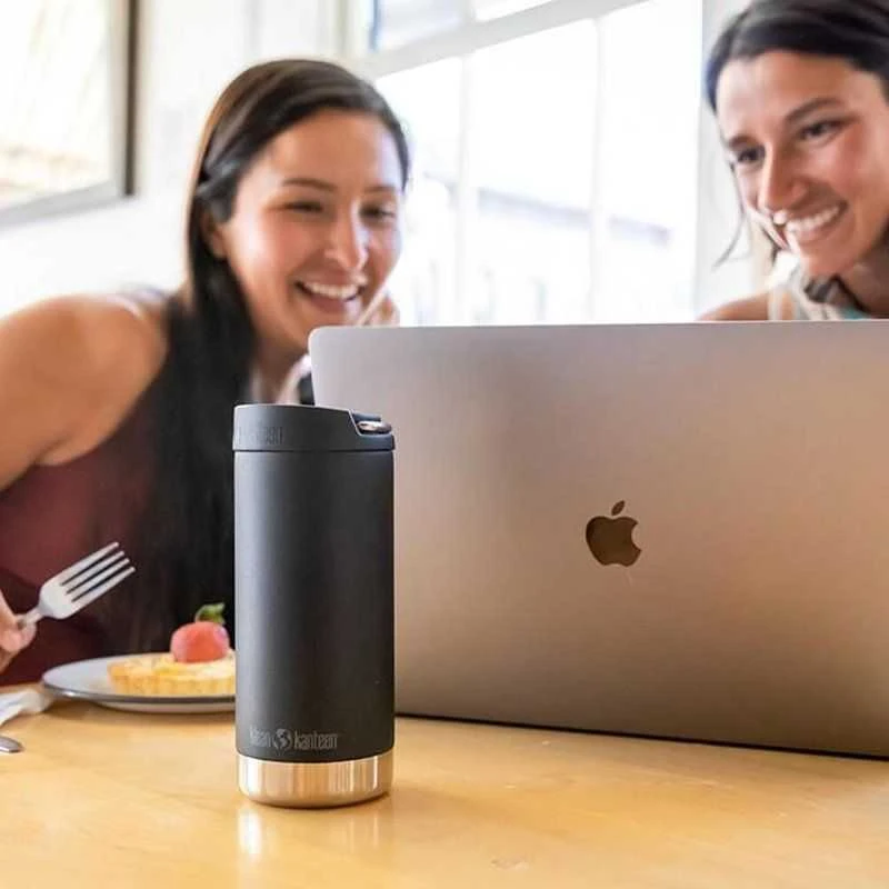 JAV Termosinė gertuvė Klean Kanteen TKWide Insulated 355ml juodas