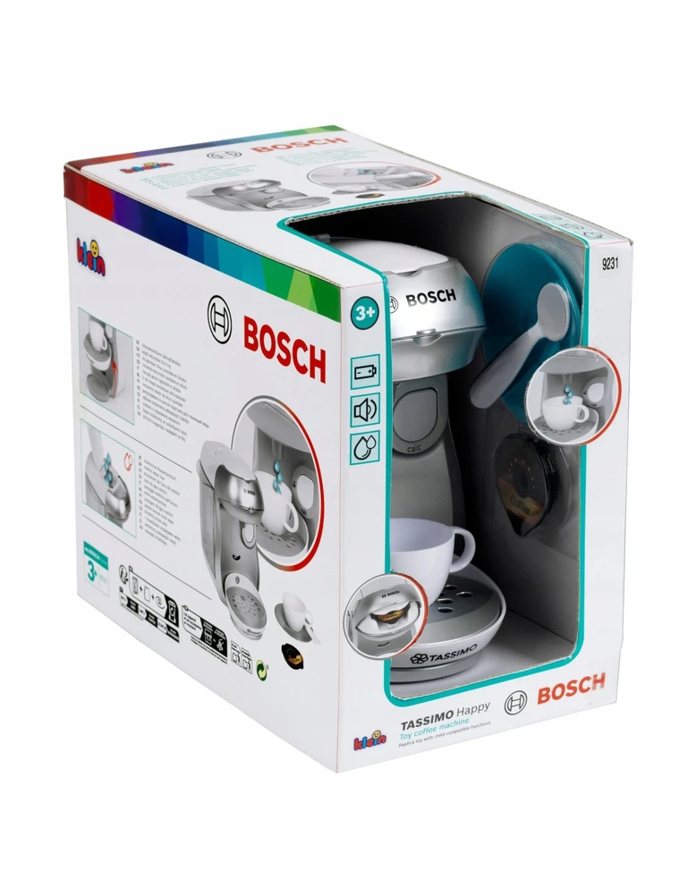 Klein Kavos aparatas „Bosch Tassimo“ kavos aparatas, sidabrinis