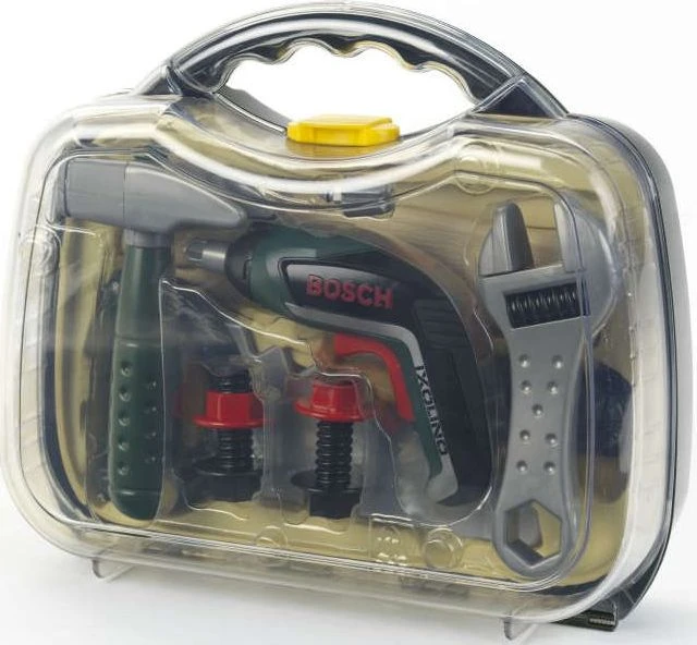 Klein Bosch Mini Ixolino II Dėklas su įrankiais ir atsuktuvu vaikams