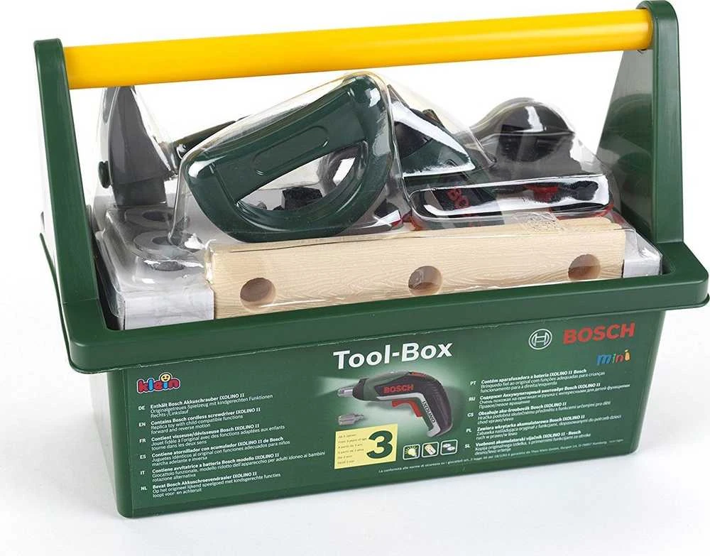 Įrankių dėžė su grąžtu Klein Ixolino II Bosch