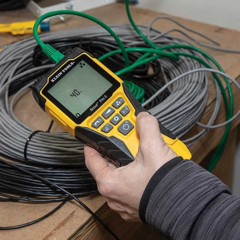 KLEIN TOOLS – VDV Scout® Pro 3 tester Kit Locator Map™ (PoE)