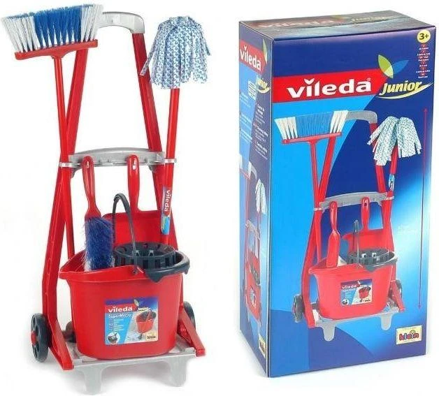 Klein Valymo vežimėlis Vileda su priedais