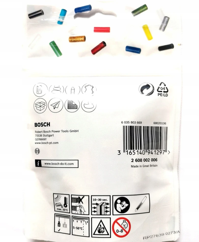 Bosch Gluey klijų pieštukas klijai 20x70mm