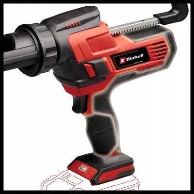 Įkraunamas silikoninis pistoletas EINHELL TE-SG 18/10 Li Solo, dozavimo jėga 2000 N, maks. talpa 31 | Einhell