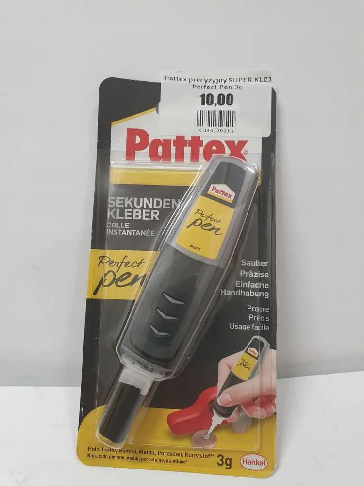 Pattex Sekundenkleber Perfect Pen, Applikatorstift mit 3g