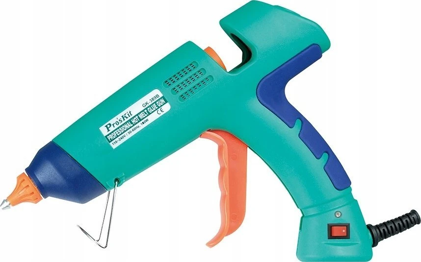 Karštų klijų pistoletas Ø11mm klijų lazdelėms 100W 170 (200)°C, GK-389B Pro'sKit
